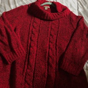 cowl neck CJ Banks sweater